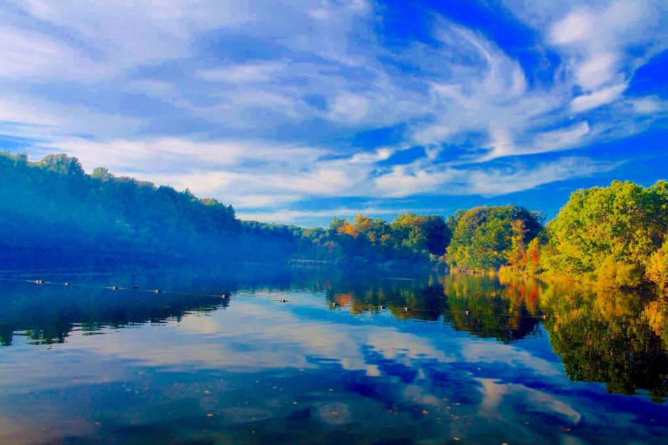 Pick your element. — primitive camping at Nelson Ledges Quarry Park